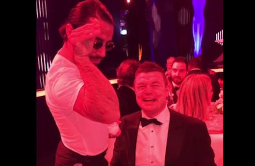 Laureus ödül törenine, Nusret damga vurdu