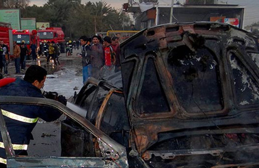 Bağdat'ta patlama! Çok sayıda ölü var