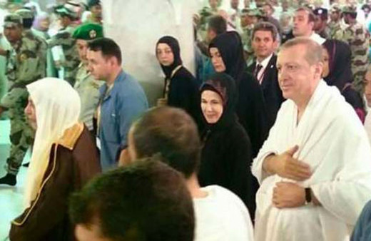 Cumhurbaşkanı Erdoğan umre yaptı