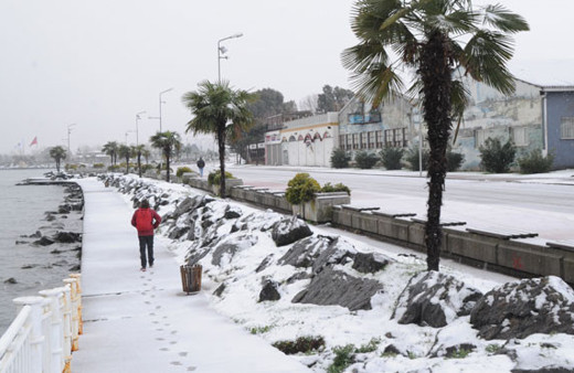 Samsun hava durumu kar bastırdı okullar tatil mi?