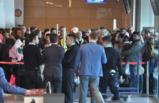 THY uçağında bomba alarmı tahliye edildi