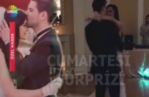 Tolgahan Sayışman ile Almeda Abazi düğünü bu görüntüler ilk kez yayınlandı