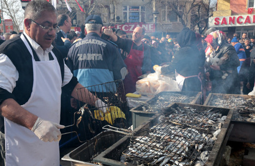 Sancaktepe'de hamsi festivali 