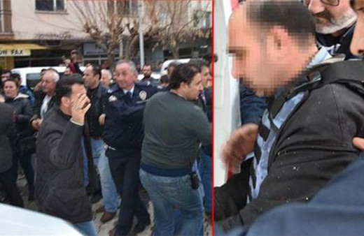 O üvey baba linç ediliyordu!