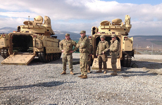 ABD askerleri Bulgaristan'a ulaştı