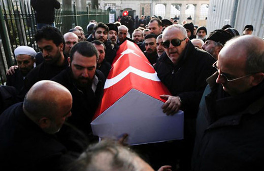 2. Abdülhamid'in torunu son yolculuğuna uğurlandı