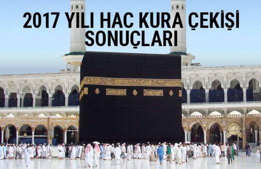 Hac kura sorgulama Diyanet 2017 hac sonuçları