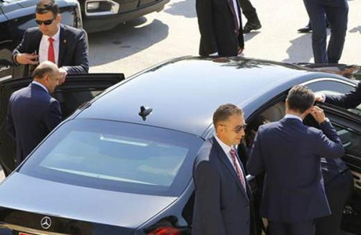 Bakanın konvoyuna ateş açıldı iddiası