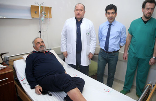 Kangren "ekibi" iş başında