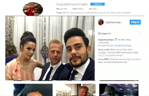 Rüzgar Erkoçlar sevgilisiyle nişanlandı