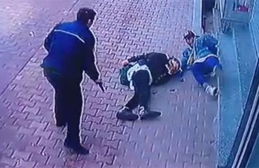 Liseli gencin polis tarafından vurulma anı