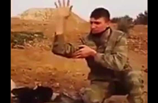 Mehmetçik Nusret taklidi yaptı, sanal alem sallandı