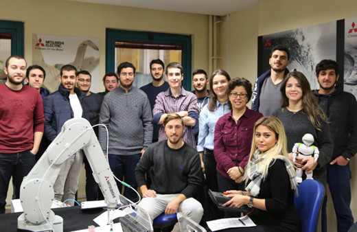 Robotla danstan sonra şimdi de...