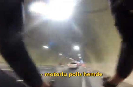 Avrasya Tüneli'ni bisikletle geçince...