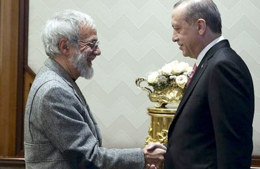 Dünyaca ünlü isim Külliye'de! Erdoğan twitter'dan paylaştı