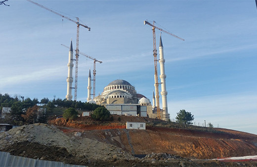 Çamlıca Camii'nde sona yaklaşılıyor