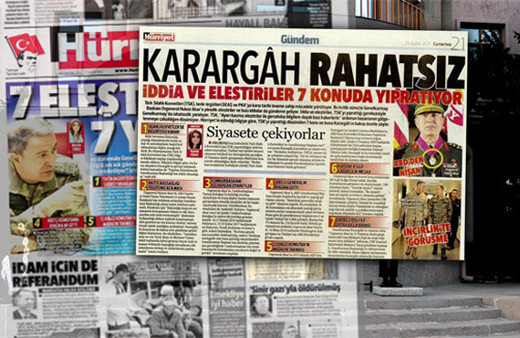 Hürriyet'ten ikinci 'Karargah Rahatsız' skandalı