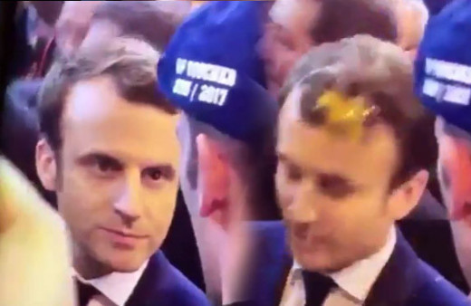 Fransa’da Cumhurbaşkanı adayına yumurtalı saldırı