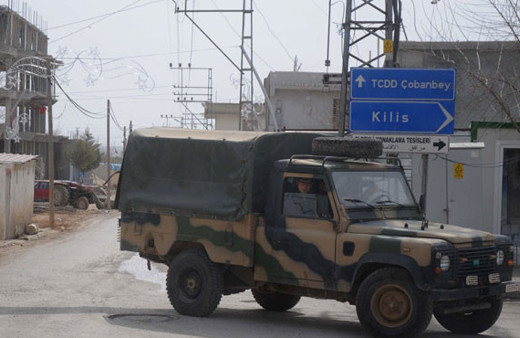  Suriye sınırına askeri sevkiyat 