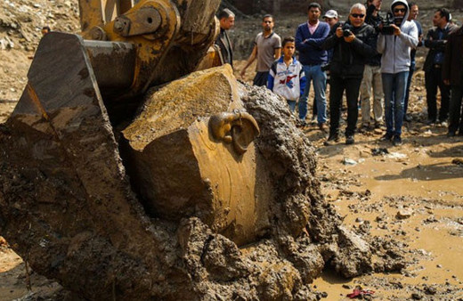 Kızıyla evlenmişti firavun 2.Ramses'in heykeli bulundu