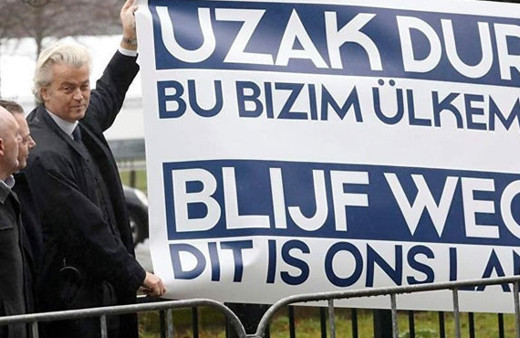 Hollandalı ırkçı lider 'Erdoğan gibi düşünenler gitsin' dedi