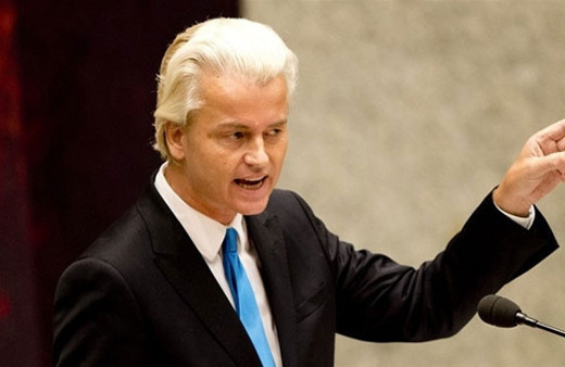 Irkçı Wilders'den Türk bayrağına çirkin yorum