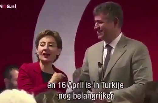 Feyzioğlu Hollanda devlet televizyonunda