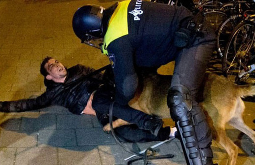 Hollanda köpeklerinin saldırdığı Türk bakın kim çıktı!