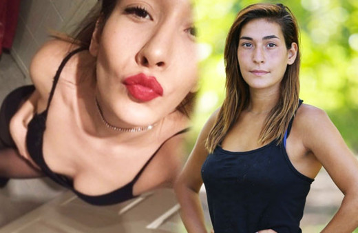 Survivor Berna Canbeldek'in seksi pozları çıktı