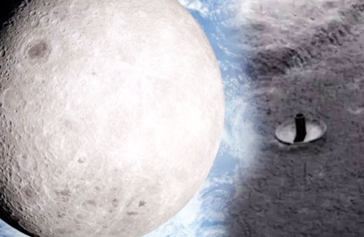 NASA'nın sakladığı görüntü! Ay'daki bu şey ne?