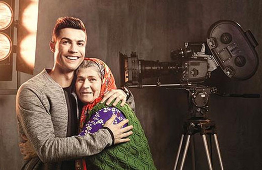 Ümmiye Koçak çekti Cristiano Ronaldo oynadı