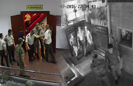 Darbe gecesinden çarpıcı görüntüler!