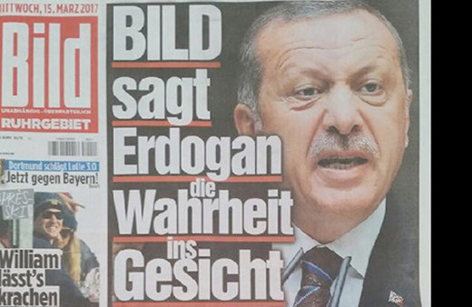 Bild'in küstah Erdoğan manşetine yanıt