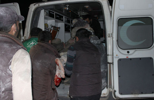 Halep cami saldısından yeni görüntüler geldi