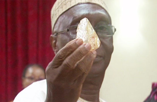 Sierra Leone'de 706 karatlık elmas bulundu