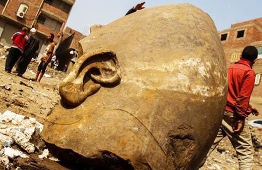 Mısır'da bulunan heykel I. Psamtik'e ait olabilir