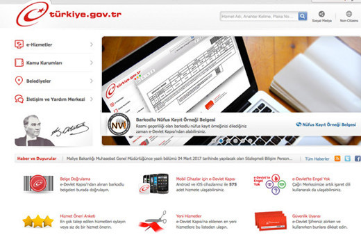 İkametgah belgesinde e-Devlet dönemi başladı
