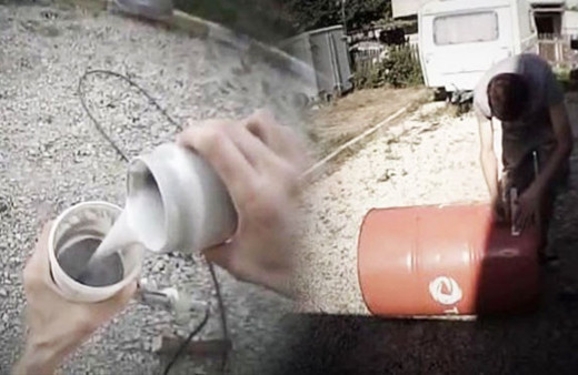 Boş varille ne yaptığına bakın! Çok şaşıracaksınız