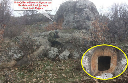 Diyarbakır Lice'de PKK'ya darbe! Sığınaktan bakın ne çıktı!