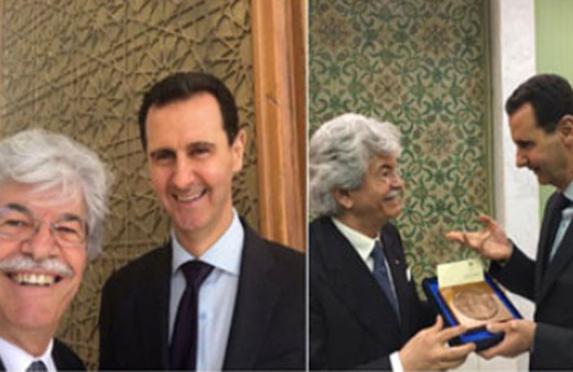 Senatörün Esad’la selfiesi ülkeyi karıştırdı!