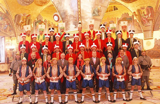 Rusya'ya giden mehter takımı 'Kızıl Ordu Korosu'nu yâd edeceğiz'