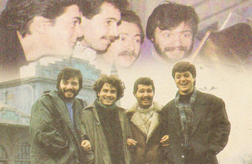 Fotoğraftaki bu 4 genci tanıdınız mı? Şimdi çok ünlüler...