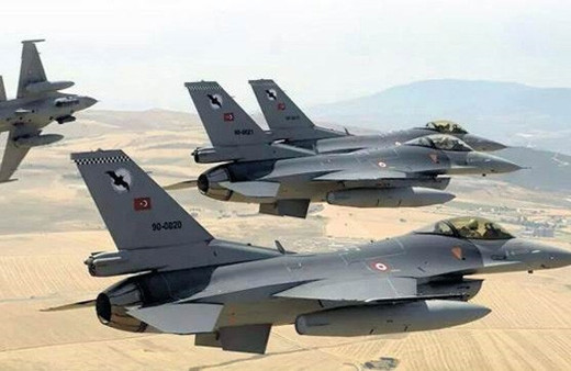 Türk jetleri PKK'ya ait 16 hedefi imha etti