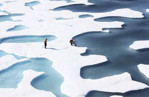 Kutuplardaki buzlarda rekor azalma
