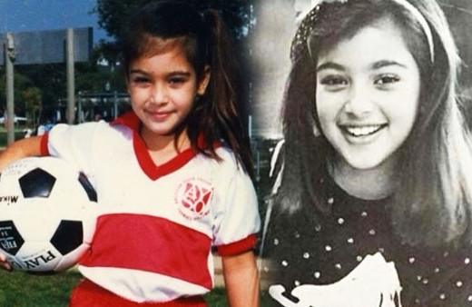 Fotoğraftaki küçük kızı tanıdınız mı? Dünyaca ünlü biri o!