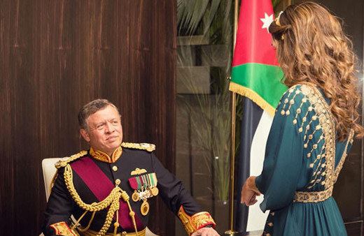 Ürdün Kralı Abdullah'ı eşi Kraliçe Rania solladı! Sıradan bir kızken...