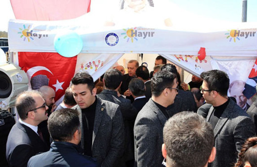 Erdoğan hayır çadırındaki diyaloğu anlattı!