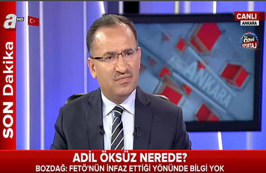 Bozdağ'dan Adil Öksüz için bomba iddia!