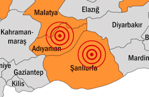Adıyaman'da art arta depremler Gaziantep yine sallandı