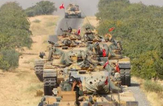 Mehmetçik El Bab'a böyle girdi fondaki müziğe dikkat!